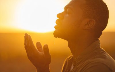 Overwhelmed by God and His glory.