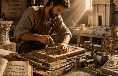 It is awesome to have skilled people. — 2 Chronicles 2:13–14